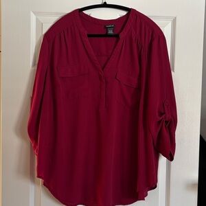 Torrid Women's Red Blouse